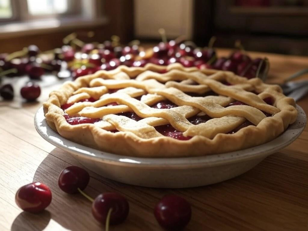 Dolci tradizionali con ciliegie